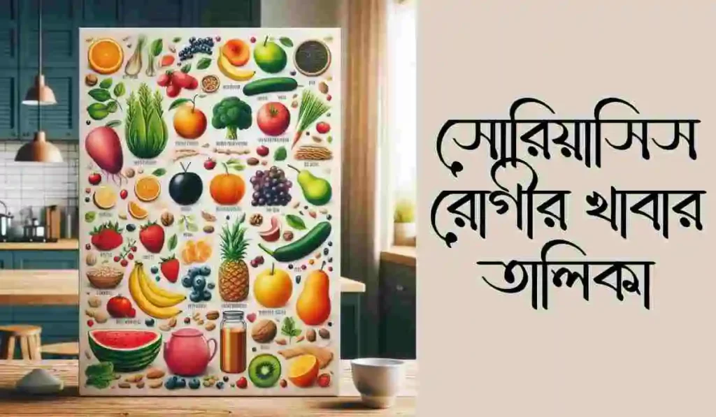 সোরিয়াসিস রোগীর খাবার তালিকা