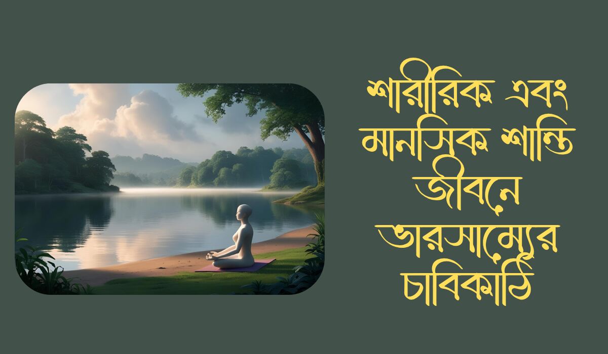 শারীরিক এবং মানসিক শান্তি_ জীবনে ভারসাম্যের চাবিকাঠি